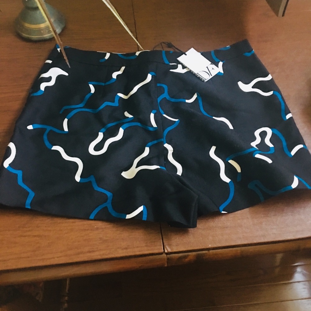 DVF dress shorts